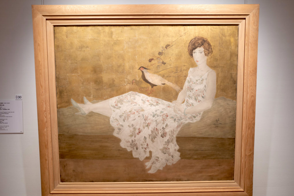 常設展】藤田嗣治「坐る女」@国立西洋美術館 | bur@rt press