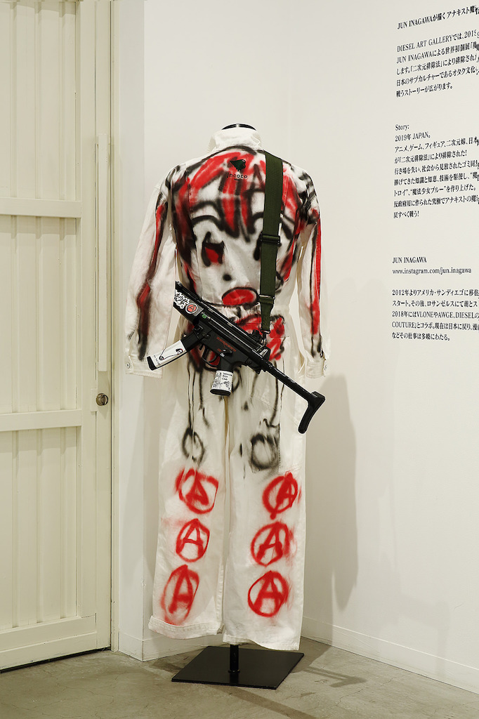 個展 Jun Inagawa 魔法少女destroyers 萌 Diesel Art Gallery